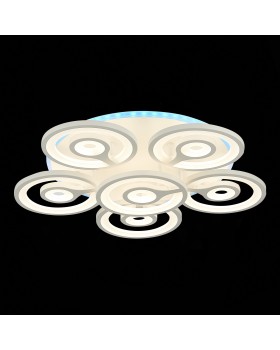 SLE501252-06RGB Светильник потолочный Белый/Белый LED 1*168W RGB 11W 3000-6000K CINNO-foto7