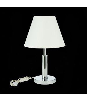SLE111304-01 Прикроватная лампа Хром/Белый E14 1*40W MONZA-foto4
