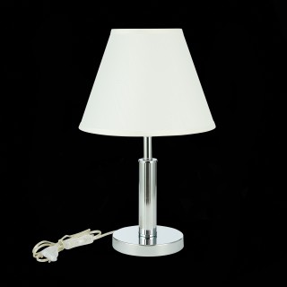 SLE111304-01 Прикроватная лампа Хром/Белый E14 1*40W MONZA-foto4