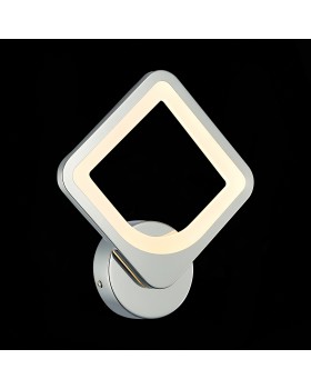 SLE500311-01 Бра Хром/Белый LED 1*24W 3000K/4000K/6000K GIURA-foto4