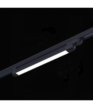 ST663.446.20 Св-к трек. Черный LED 1*20W 4000K 1 600Lm Ra>90 120° IP20 L535xW33xH73 165-265V Трехфазная трековая система-foto5