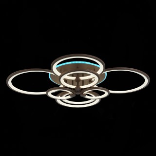 SLE200372-08RGB Светильник потолочный Кофейный/Белый LED 1*256W RGB 15W 3000-6000K LETO-foto7