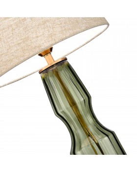 SL1005.904.01 Прикроватная лампа ST-Luce Оливковый, Латунь/Серый E27 1*40W SAYA-foto3