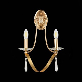 SLE120211-02 Светильник настенный Французское золото E14 2*40W FILATTA-foto4