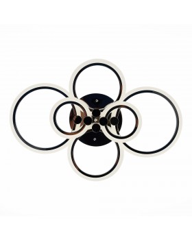 SLE500512-06 Светильник потолочный Хром/Белый LED 1*132W 3000-6000K CERINA-foto5