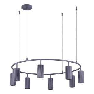 SL1213.703.08 Светильник подвесной ST-Luce Серый/Серый GU10 8*5W 4000K KENDO-foto2