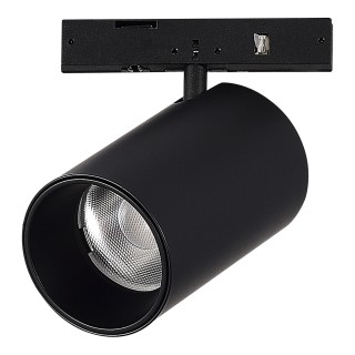 ST671.436.05 Магнитный трековый светильник Черный LED 1*5W 3000K 340Lm Ra>90 36° IP20 D35xH58 24V SUPER5-foto3