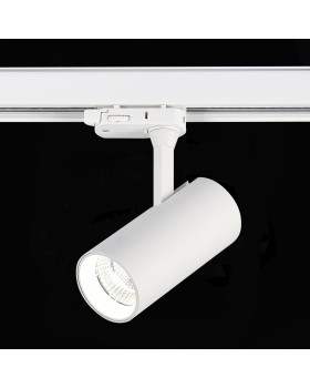 ST661.546.10 Св-к трек. Белый LED 1*10W 4000K 800Lm Ra>90 38° IP20 L130xW60xH195 165-265V Трехфазная трековая система-foto4