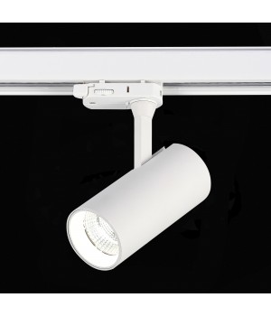 ST661.546.10 Св-к трек. Белый LED 1*10W 4000K 800Lm Ra>90 38° IP20 L130xW60xH195 165-265V Трехфазная трековая система-foto4