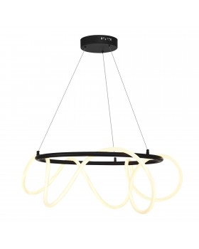 SL6102.403.55 Светильник подвесной ST-Luce Черный/Белый LED 1*35W 3000K SAGRATO