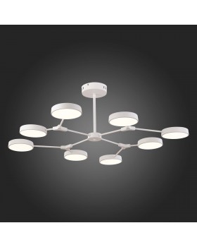 SLE6003-502-08 Светильник потолочный Белый/Белый LED 8*10W MONTA-foto7