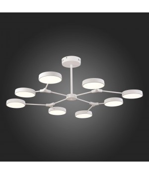 SLE6003-502-08 Светильник потолочный Белый/Белый LED 8*10W MONTA-foto7