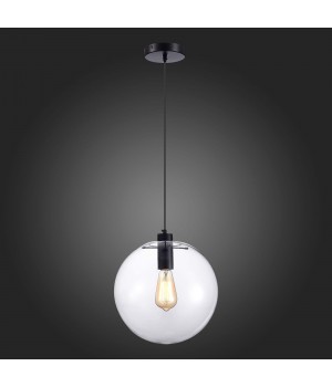 SL1056.423.01 Подвес ST-Luce Черный/Прозрачный E27 1*60W NOOR-foto3