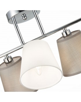 SLE300402-05 Люстра потолочная хром/белый, серый E14 5*40W PRATO-foto3