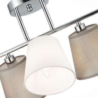 SLE300402-05 Люстра потолочная хром/белый, серый E14 5*40W PRATO-foto3