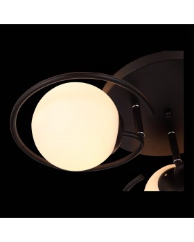 SL418.402.03 Люстра потолочная Черный/Белый E27 3*60W GALIO-foto5