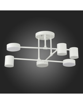 SLE201052-06 Люстра потолочная Белый/Белый LED 6*7W 4000K NOBEL-foto24