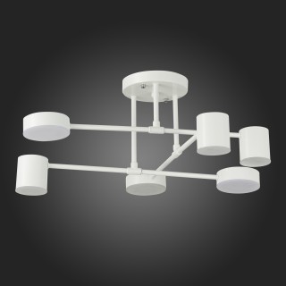 SLE201052-06 Люстра потолочная Белый/Белый LED 6*7W 4000K NOBEL-foto24