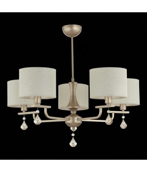 SLE107703-05 Люстра подвесная Шампань/Светло-бежевый E14 5*40W ELIDA-foto8
