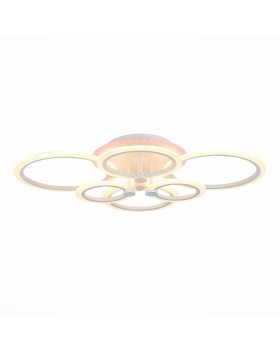 SLE500552-06RGB Светильник потолочный Белый/Белый LED 1*132W RGB 8W 3000-6000K CERINA-foto2