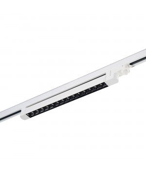 ST662.536.15 Св-к трек. Белый LED 1*15W 3000K 1 200Lm Ra>90 48° IP20 L535xW33xH73 165-265V Трехфазная трековая система-foto2
