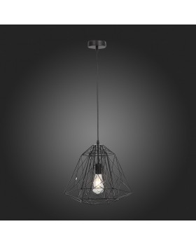 SL264.403.01 Подвес ST-Luce Черный/Черный E27 1*60W STRANO-foto5