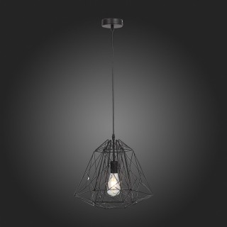 SL264.403.01 Подвес ST-Luce Черный/Черный E27 1*60W STRANO-foto5