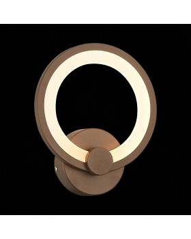 SLE200371-01 Бра Кофейный/Белый LED 1*20W 3000K/4000K/6000K LETO-foto2