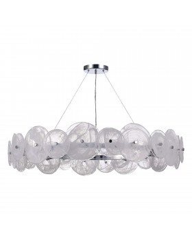 SL1658.103.22 Люстра подвесная ST-Luce Хром/Прозрачно-Белый G9 22*5W 4000K ELSA-foto2