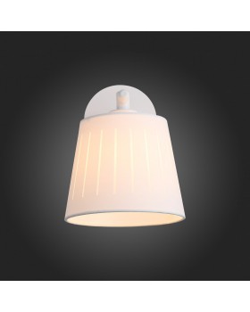 SL375.501.01 Бра Белый, Светлое дерево/Белый E27 1*40W PASSETO-foto8