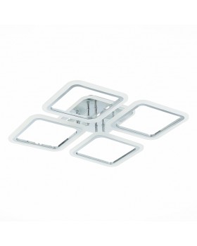 SLE200412-04RGB Светильник потолочный Хром/Белый LED 1*112W RGB 8W 3000-6000K QUTRO-foto4