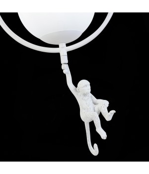 SLE115113-01 Светильник подвесной Белый/Белый E27 1*60W TENATO-foto6