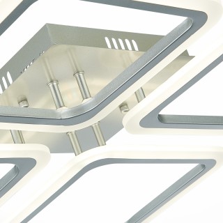 SLE200492-04 Светильник потолочный Серебристый/Белый LED 1*112W 3000-6000K QUTRO-foto5
