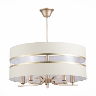 SLE300213-05 Светильник подвесной Шампань/Белый, Золотистый E14 5*40W ALMESE-foto2