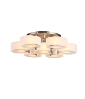 SL483.352.07 Светильник потолочный Бронза/Белый E27 7*60W FORESTA-foto2