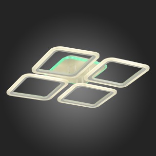 SLE200452-04RGB Светильник потолочный Белый/Белый LED 1*112W RGB 8W 3000-6000K QUTRO-foto7