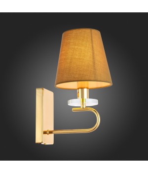 SL1139.201.01 Бра Французское золото/Бежевый E14 1*40W ESCALLA-foto8