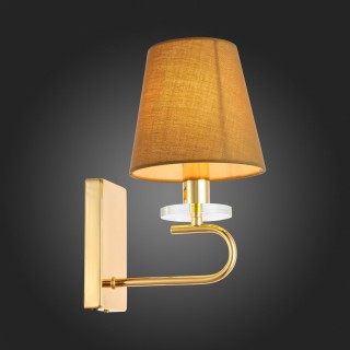 SL1139.201.01 Бра Французское золото/Бежевый E14 1*40W ESCALLA-foto8