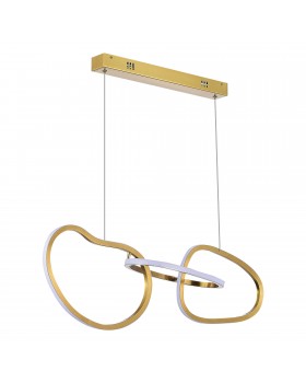 SL6505.203.26 Светильник подвесной ST-Luce Золотистый/Золотистый LED 1*26W 4000K ABRA-foto2