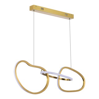 SL6505.203.26 Светильник подвесной ST-Luce Золотистый/Золотистый LED 1*26W 4000K ABRA-foto2