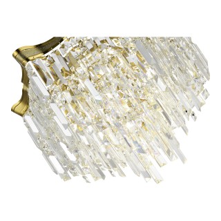 SL1659.303.07 Светильник подвесной ST-Luce Латунь/Прозрачный E14 7*60W OFELIA-foto3