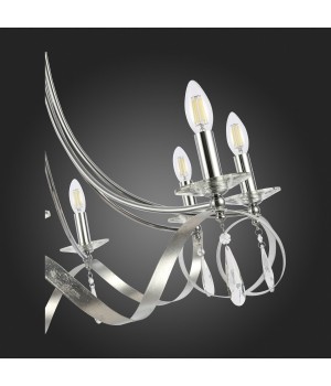 SLE120203-08 Светильник подвесной Хром E14 8*40W FILATTA-foto9