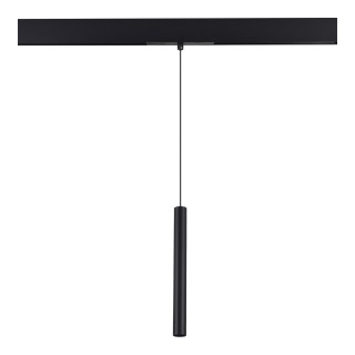 ST682.436.07 Магнитный трековый светильник Черный LED 1*7W 3000K Lm Ra90 36° IP20 D32xH307 48V SKYLINE 48-foto2