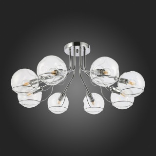 SLE102502-08 Люстра потолочная Хром/Прозрачный E14 8*40W BACA-foto6