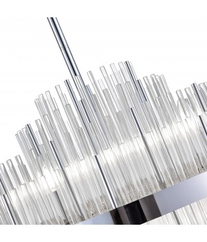 SL1634.103.09 Люстра подвесная ST-Luce Хром/Прозрачный E14 9*60W RENS-foto3