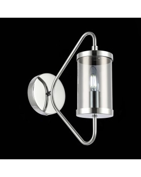 SLE102301-01 Бра Хром/Дымчатый E14 1*40W VALIERI-foto3