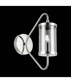 SLE102301-01 Бра Хром/Дымчатый E14 1*40W VALIERI-foto3