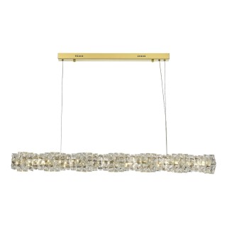 SL6010.203.30 Светильник подвесной ST-Luce Золотистый/Прозрачный LED 1*30W ESPIRA-foto4