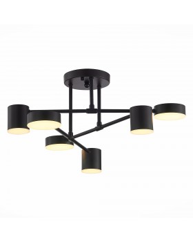 SLE201042-06 Люстра потолочная Черный/Черный LED 6*7W 4000K NOBEL-foto15
