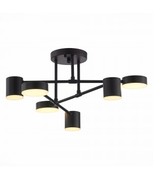 SLE201042-06 Люстра потолочная Черный/Черный LED 6*7W 4000K NOBEL-foto15